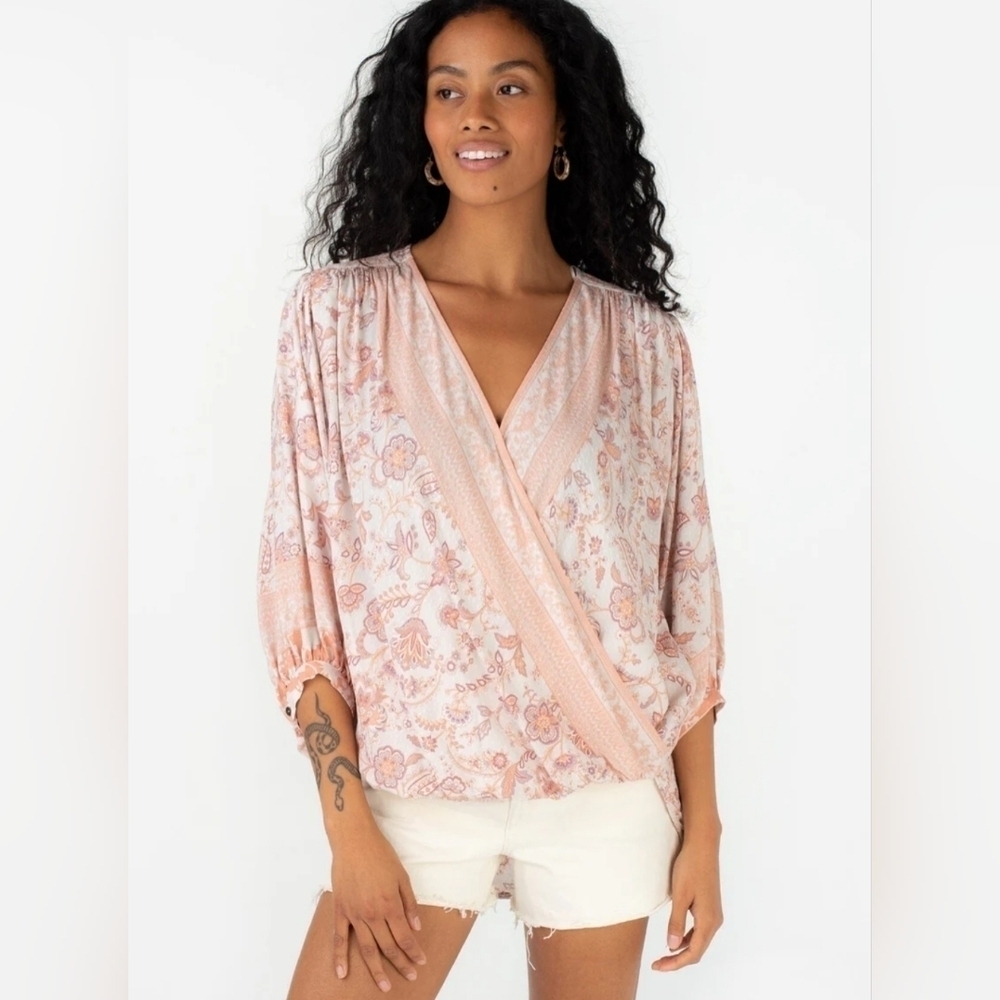 Lovestitch Giada Surplice Top Sz. Small